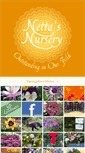 Mobile Screenshot of nettasnursery.com